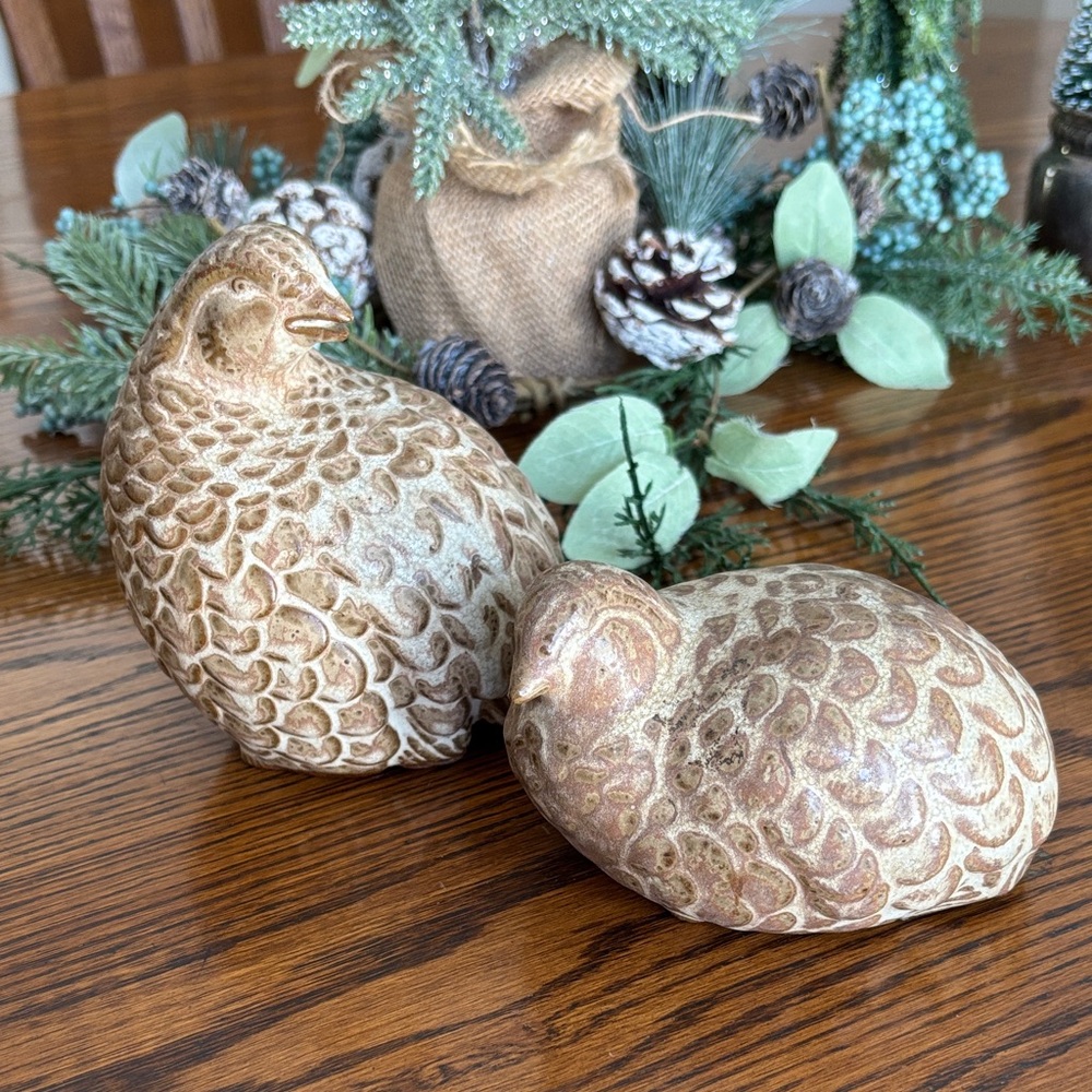Vintage Ceramic Quail